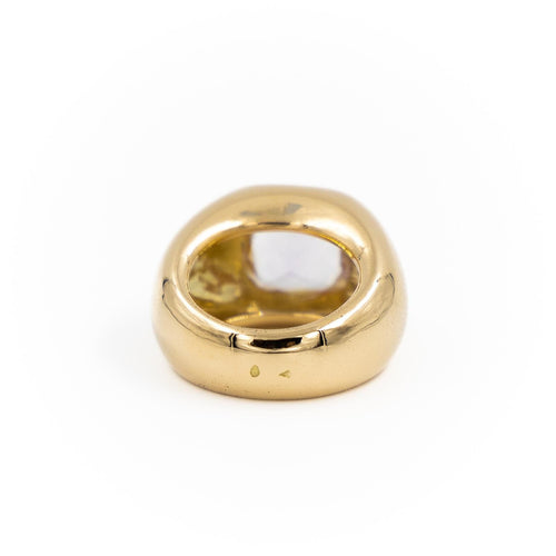 Bague 54 Bague Cocktail Or jaune Améthyste 58 Facettes 1132900CD