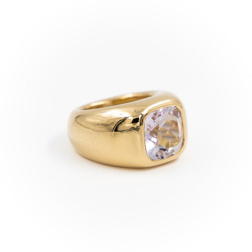 Bague 54 Bague Cocktail Or jaune Améthyste 58 Facettes 1132900CD