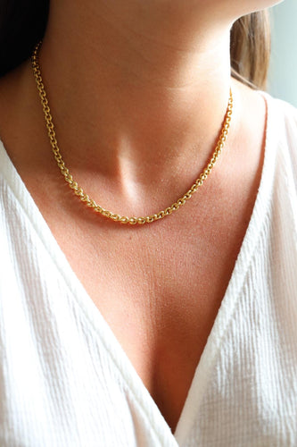 Collier Collier Maille jaseron Or jaune 58 Facettes 1132933CD