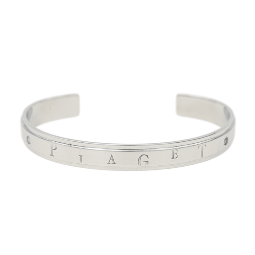 Bracelet Piaget Bracelet Jonc Possession Or blanc Diamant 58 Facettes 1132946CN