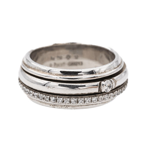 Bague 52 Piaget Possession - Bague en or blanc avec diamants 58 Facettes 1137745CN