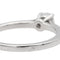 Bague 52 Bague solitaire en or blanc 18 carats avec diamant 0,31 ct 58 Facettes 1137997CN