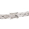 Bracelet Bracelet vintage motif feuillage en or blanc 18 carats, diamants et perles 58 Facettes 1142143CN