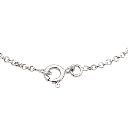 Bracelet Bracelet gourmette bébé en or blanc 18 carats 58 Facettes 1152878CD