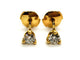 Boucles d'oreilles Boucles d'oreilles puces en or jaune 18 carats et diamants 58 Facettes 1152964CD