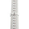 Bague 54 Bague rivière zigzag en or blanc 18 ct et diamants 58 Facettes 11598