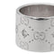 Bague 52 Gucci Icon - Bague en or blanc 18 carats et diamants 58 Facettes 1160020CN