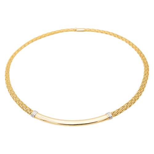 Collier Collier Vintage Or jaune, Or blanc 58 Facettes 1161976CD