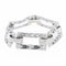 Bracelet Bracelet Art déco en or blanc 18 carats 58 Facettes 1167351CN