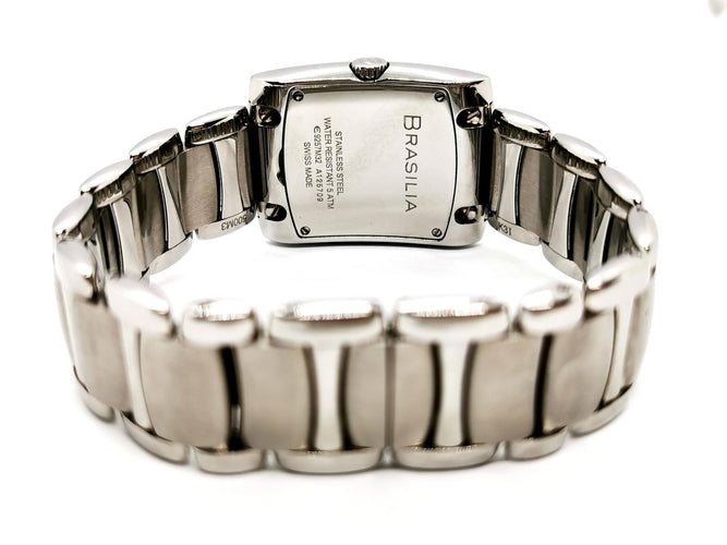 Montre Ebel Brasilia - Montre femme en acier inoxydable 58 Facettes 1175100CN