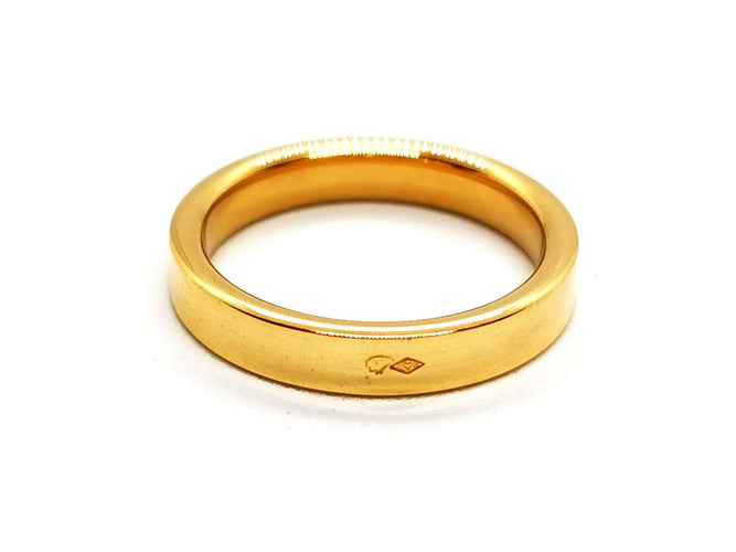 Bague 51 Alliance - Bague en or jaune 18 carats 58 Facettes 1178326CD