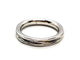 Bague 55 Alliance - Bague en or blanc 18 carats 58 Facettes 1178339CD