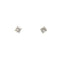 Boucles d'oreilles Boucles d’oreilles puces - Or blanc 18 carats et diamants 0,38 ct 58 Facettes 118
