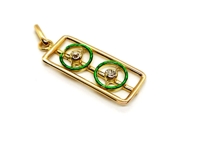 Pendentif Pendentif Or jaune Diamant 58 Facettes 1186475CN