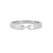 Bague 57 CHAUMET - Bague Triomphe Platine 58 Facettes DV0345-1-57-3