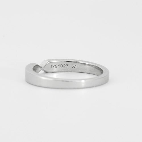 Bague 57 CHAUMET - Bague Triomphe Platine 58 Facettes DV0345-1-57-3