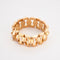 Bracelet Bracelet Tank en or jaune 58 Facettes 2838