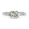 Bague 55 Bague en platine sertie de diamants 58 Facettes 18D2777219FF4AC49A243392604A5B3D