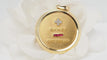 Pendentif Augis - Pendentif médaille d’amour en or jaune 18 ct, diamants et rubis 58 Facettes 32493