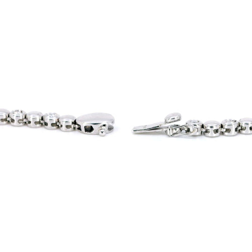 Collier Collier tennis en or blanc 18k et diamants 58 Facettes C98C42CAFA3044CD82CA0481725E860C