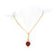 Pendentif Pendentif en cornaline en or 14 carats 58 Facettes B86A61532C3D4E9481B7F597ED51C4F5