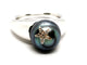 Bague 51 Bague Or blanc Perle, Diamant 58 Facettes 1292003CN