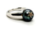 Bague 51 Bague Or blanc Perle, Diamant 58 Facettes 1292003CN