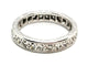 Bague 50 Bague Alliance Or blanc, Platine Diamant 58 Facettes 1292048CN
