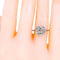 Bague 54 Bague en platine avec diamants taille Peruzzi et taille unique 58 Facettes 8D120D022A2144FAB7A4255B872BB145