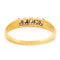 Bague 58 Bague rangée de diamants taille ancienne en or 14 carats 58 Facettes 3A52EF8B9E8F4AA9A786FB3492D0965A