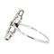 Bague 53 Bague en platine avec diamant taille ancienne et diamants taille rose 58 Facettes 671EEFEFD4514AD988CCA9865E203D68