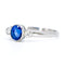Bague 56 Bague en platine avec saphir et diamants 58 Facettes 2A487852FAF248E8A1799111E459EB3D