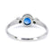 Bague 56 Bague en platine avec saphir et diamants 58 Facettes 2A487852FAF248E8A1799111E459EB3D