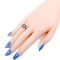 Bague 53 Bague halo en platine avec saphirs et diamant taille ancienne 58 Facettes 38D54FF352D5479DBFF158C1A31D0550