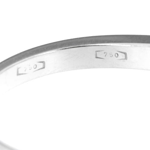 Bague 52 Bague solitaire en or blanc avec diamant taille brillant 0,25 ct 58 Facettes 13424