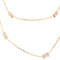 Collier Chaumet Collier Sautoir Jeux de liens Or rose, Nacre Diamant 58 Facettes 1347094CN