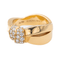 Bague 53 Chaumet Lien Séduction - Bague Liens en or rose et diamants 58 Facettes 1347095CN