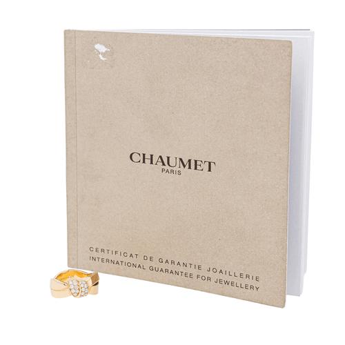 Bague 53 Chaumet Lien Séduction - Bague Liens en or rose et diamants 58 Facettes 1347095CN
