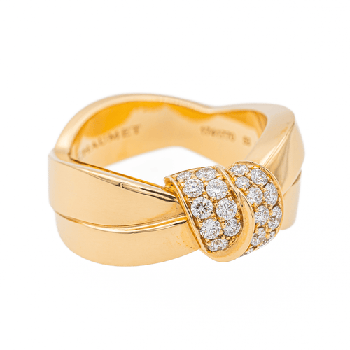 Bague 53 Chaumet Bague Liens Or rose Diamant 58 Facettes 1347095CN