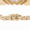Bracelet Bracelet semi-rigide en or jaune 18 carats, améthyste et diamants 58 Facettes 1352336CN