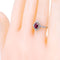 Bague 55 Quatrefoil - Bague en platine avec rubis et diamants 58 Facettes 5D1A72A5A0884D5C906DB26350BA9C87