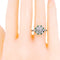 Bague 55 Bague Art déco en platine avec diamant et émeraude 58 Facettes 7C11E51AFABA42F8BF63AAF896CCE3A7
