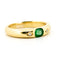 Bague 50.5 Bague gypsy en or 18 k avec émeraude et diamants 58 Facettes 0A298973F83E446DB339E2D7ADABBAC1