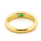 Bague 50.5 Bague gypsy en or 18 k avec émeraude et diamants 58 Facettes 0A298973F83E446DB339E2D7ADABBAC1