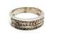 Bague 55 Bague en or blanc 18 carats sertie de diamants 58 Facettes 1430573CN