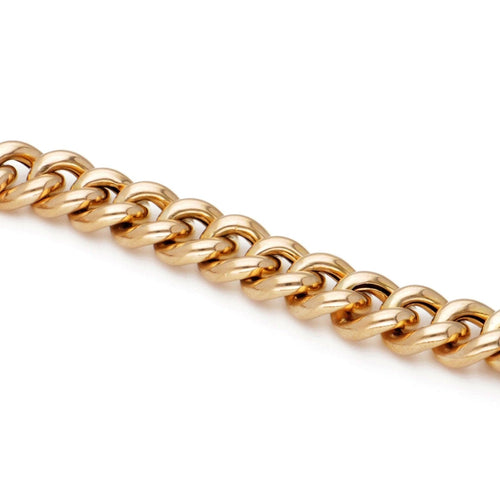 Bracelet Bracelet gourmette à maillons en or jaune 14 carats 58 Facettes 4631C406771A4DFB8E50B675B52AB31C