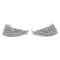 Boucles d'oreilles Boucles d'oreilles Or blanc Diamant 58 Facettes 1442757CN
