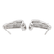 Boucles d'oreilles Boucles d'oreilles Or blanc Diamant 58 Facettes 1442757CN