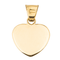 Pendentif Pendentif Coeur Or jaune, Or blanc 58 Facettes 1468597CN
