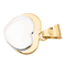 Pendentif Pendentif Coeur Or jaune, Or blanc 58 Facettes 1468597CN
